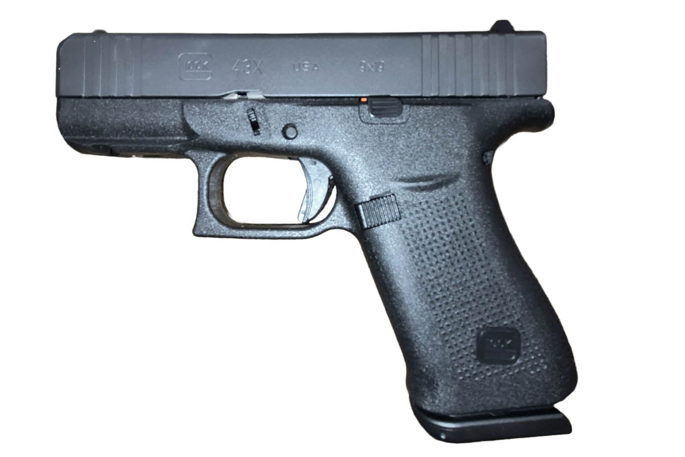 Glock 43X Slimline 9mm Pistol with Front Rail (LE)